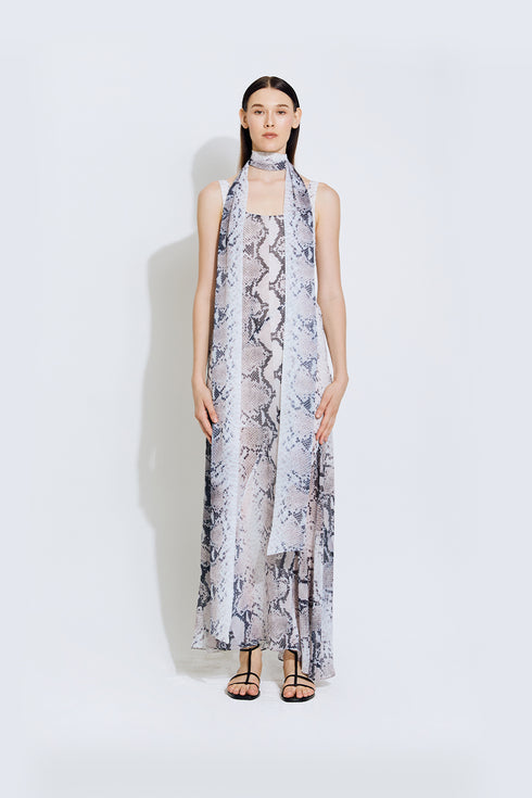 Stella Chiffon Dress in Print