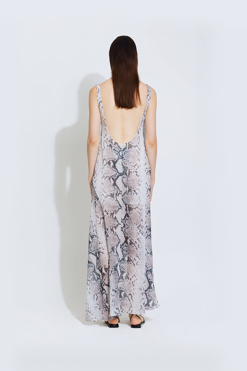 Stella Chiffon Dress in Print