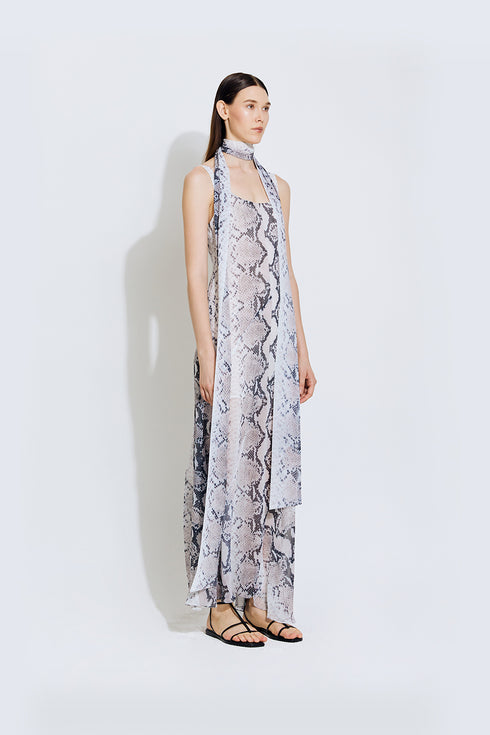 Stella Chiffon Dress in Print