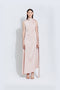 Piper Midi Satin Dress in Pink