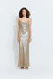 Kendall Sequin Dress in Beige
